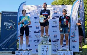 Sandie Jamet 2e du championnat de France de la Police