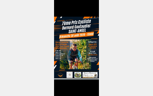 Le Prix Cycliste Bernard Goutaudier à Saint-Angel 03
