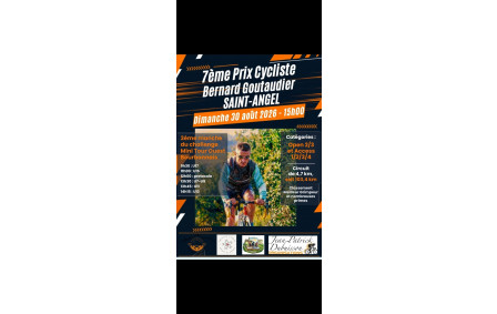 Le Prix Cycliste Bernard Goutaudier à Saint-Angel 03